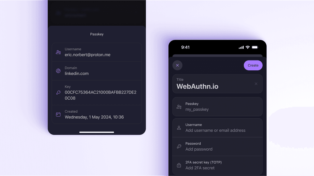 Passkey Support